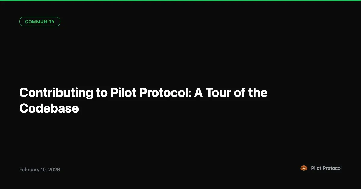 Contributing: A Codebase Tour